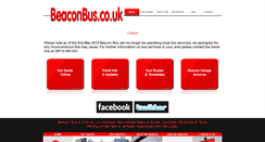 Desktop Screenshot of beaconbus.co.uk